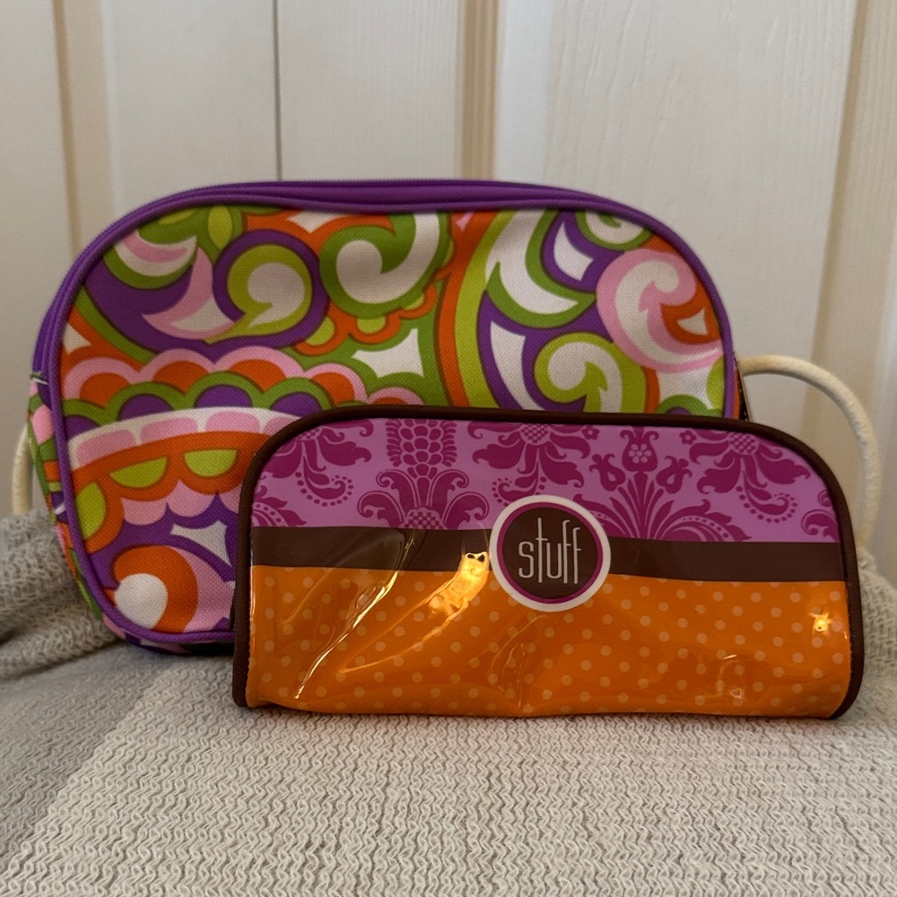 Colorful Cosmetic Bag Set